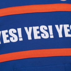 New York Islanders Mitchell & Ness Royal Head Coach Slogan Pullover Hoodie