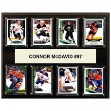 Edmonton Oilers Connor McDavid 12 x 15 Trading Card Plaque