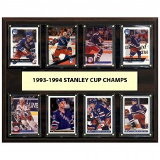 New York Rangers 12 x 15 Trading Card Plaque New York Rangers 12 x 15 Trading Card Plaque