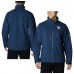 Winnipeg Jets Columbia Navy Ascender II Full-Zip Jacket