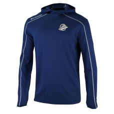 Vancouver Canucks Columbia Navy Shotgun Omni-Wick Pullover Hoodie