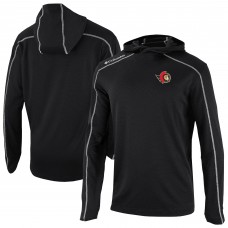 Ottawa Senators Columbia Black Shotgun Omni-Wick Pullover Hoodie