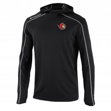 Ottawa Senators Columbia Black Shotgun Omni-Wick Pullover Hoodie