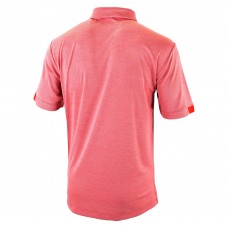 Calgary Flames Columbia Red Omni-Wick Total Control Polo