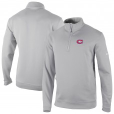 Montreal Canadiens Columbia Gray Wickham Hills Omni-Wick Quarter-Zip Jacket