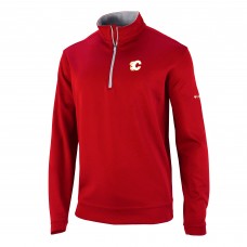 Calgary Flames Columbia Red Wickham Hills Omni-Wick Quarter-Zip Jacket