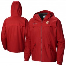 Calgary Flames Columbia Red Oroville Creek Lined Full-Zip Jacket