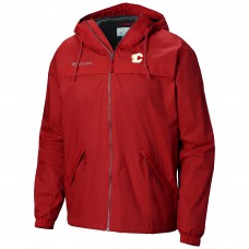 Calgary Flames Columbia Red Oroville Creek Lined Full-Zip Jacket