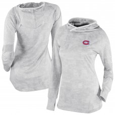 Женская Montreal Canadiens Columbia White Omni-Wick Sunday Ball Pullover Hoodie