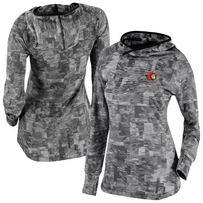 Женская Ottawa Senators Columbia Black Omni-Wick Sunday Ball Pullover Hoodie