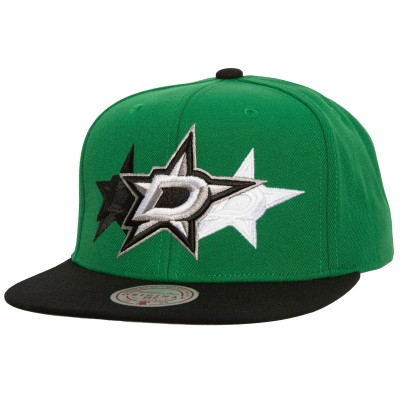 Бейсболка Dallas Stars Mitchell & Ness Soul Triple Up - Green