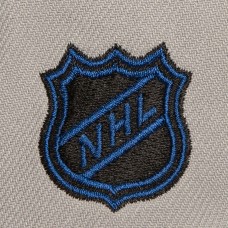 Tampa Bay Lightning Mitchell & Ness Gray Soul Triple Up Snapback Hat