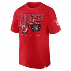 Футболка New Jersey Devils Fanatics Red Decades Collection Made To Last