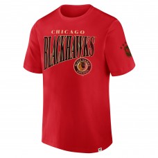 Футболка Chicago Blackhawks Fanatics Decades Collection Made To Last - Red