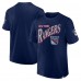 New York Rangers Fanatics Navy Decades Collection Made To Last T-Shirt
