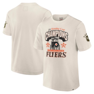 Футболка Philadelphia Flyers Fanatics White Decades Collection Timeless