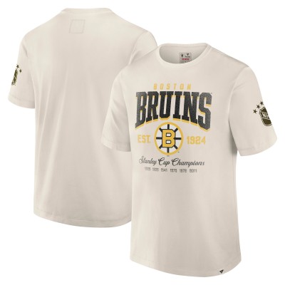 Футболка Boston Bruins Fanatics White Decades Collection Timeless