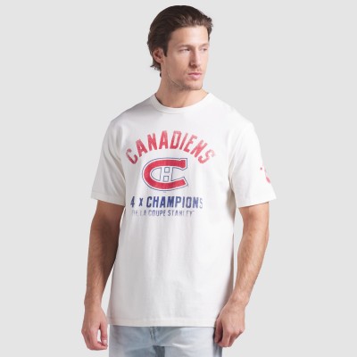 Футболка Montreal Canadiens Fanatics White Decades Collection Timeless