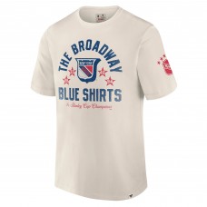 New York Rangers Fanatics White Decades Collection Timeless T-Shirt New York Rangers Fanatics White Decades Collection Timeless T-Shirt