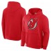 Толстовка New Jersey Devils Fanatics Red Decades Collection Tradition Fleece