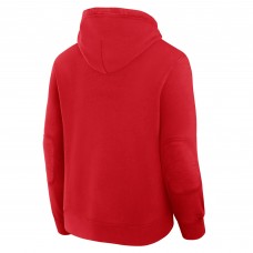 Толстовка Detroit Red Wings Fanatics Decades Collection Tradition Fleece - Red