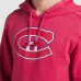 Толстовка Montreal Canadiens Fanatics Cardinal Decades Collection Tradition Fleece