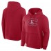 Толстовка Montreal Canadiens Fanatics Cardinal Decades Collection Tradition Fleece