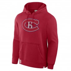 Толстовка Montreal Canadiens Fanatics Cardinal Decades Collection Tradition Fleece