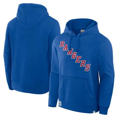 Толстовка New York Rangers Fanatics Blue Decades Collection Tradition