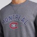 Montreal Canadiens Fanatics Heather Gray Decades Collection Legendary Fleece Pullover Sweatshirt