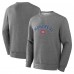 Montreal Canadiens Fanatics Heather Gray Decades Collection Legendary Fleece Pullover Sweatshirt