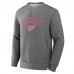 Кофта Detroit Red Wings Fanatics Decades Collection Legendary Fleece - Heather Gray