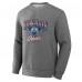 Кофта Edmonton Oilers Fanatics Heather Gray Decades Collection Legendary Fleece
