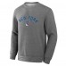 Кофта New York Rangers Fanatics Heather Gray Decades Collection Legendary Fleece
