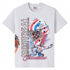 Montreal Canadiens OVO x NHL Heather Gray Retro T-Shirt Montreal Canadiens OVO x NHL Heather Gray Retro T-Shirt