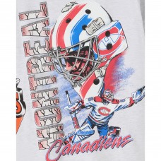 Montreal Canadiens OVO x NHL Heather Gray Retro T-Shirt Montreal Canadiens OVO x NHL Heather Gray Retro T-Shirt