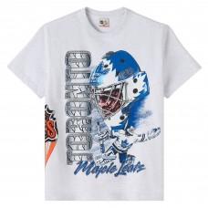 Футболка Toronto Maple Leafs OVO x NHL Heather Gray Retro