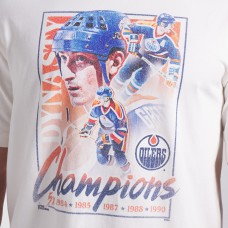 Футболка Edmonton Oilers Fanatics White Decades Collection Timeless