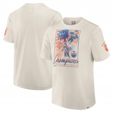 Футболка Edmonton Oilers Fanatics White Decades Collection Timeless