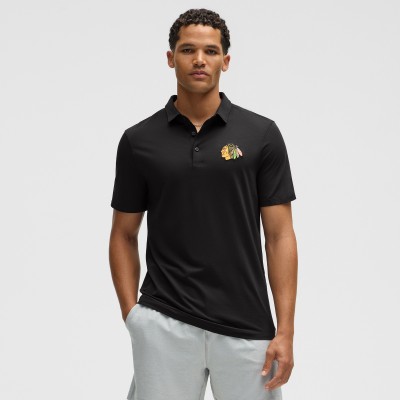 Поло Chicago Blackhawks lululemon Black Evolution