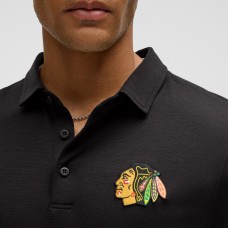 Поло Chicago Blackhawks lululemon Black Evolution Поло Chicago Blackhawks lululemon Black Evolution