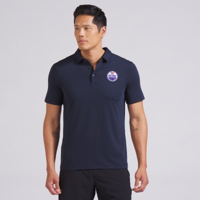 Поло Edmonton Oilers lululemon Nautical Navy Evolution