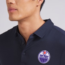 Поло Edmonton Oilers lululemon Nautical Navy Evolution