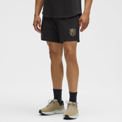 Vegas Golden Knights lululemon Black Pace Breaker Linerless Short 7