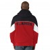 Calgary Flames Starter Red/Black Power Forward Full-Zip Hoodie