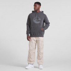 Vancouver Canucks Fanatics Black Made in Canada Pullover Hoodie