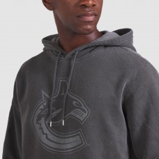 Vancouver Canucks Fanatics Black Made in Canada Pullover Hoodie