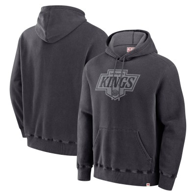 Los Angeles Kings Fanatics Black Made in Canada Pullover Hoodie