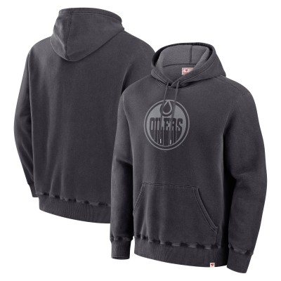 Толстовка Edmonton Oilers Fanatics Black Made in Canada