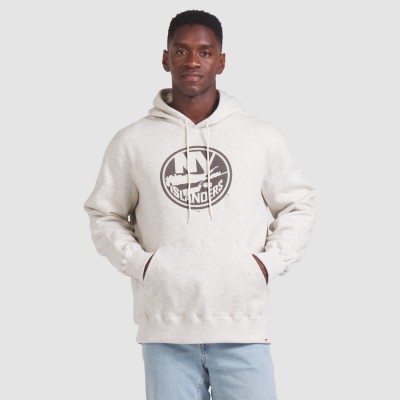 New York Islanders Fanatics Cream Made in Canada Pullover Hoodie
